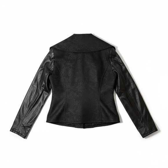 G by Guess Elizabetta Lace PU Jacket – Paisley Print – NWT - Picture 5 of 11